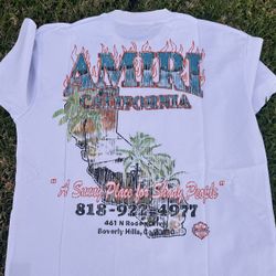 Amiri California White Shirt 