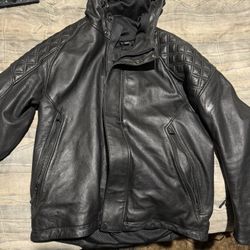 Leather Motorcycle Jacket 