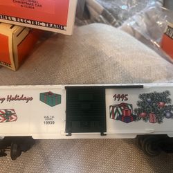 1995 Lionel Employee Christmas Boxcar- No 19939