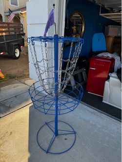 Disc Golf Basket – Portable Metal Target