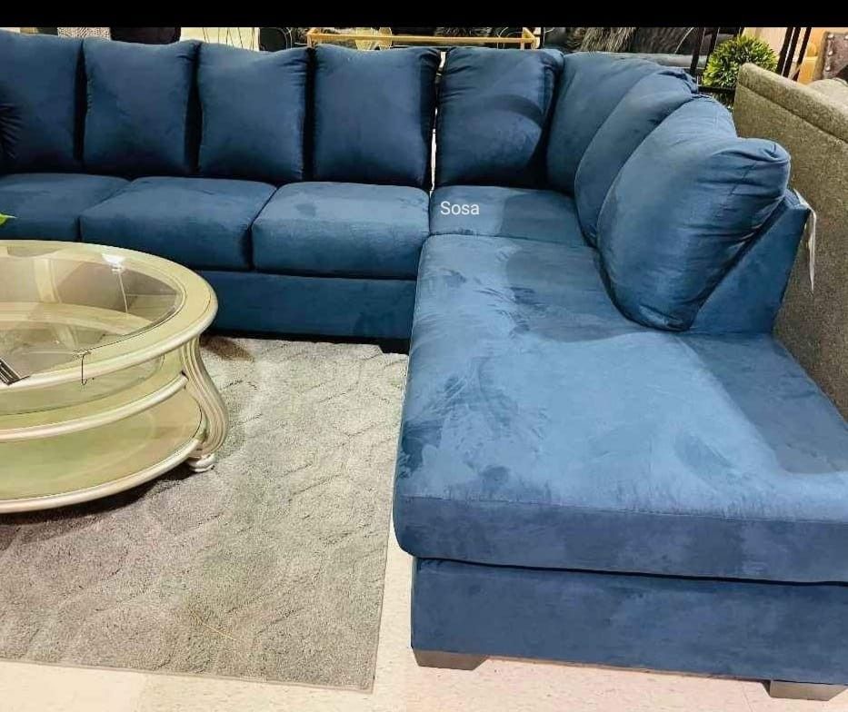 Darcy blue laf sectional deals