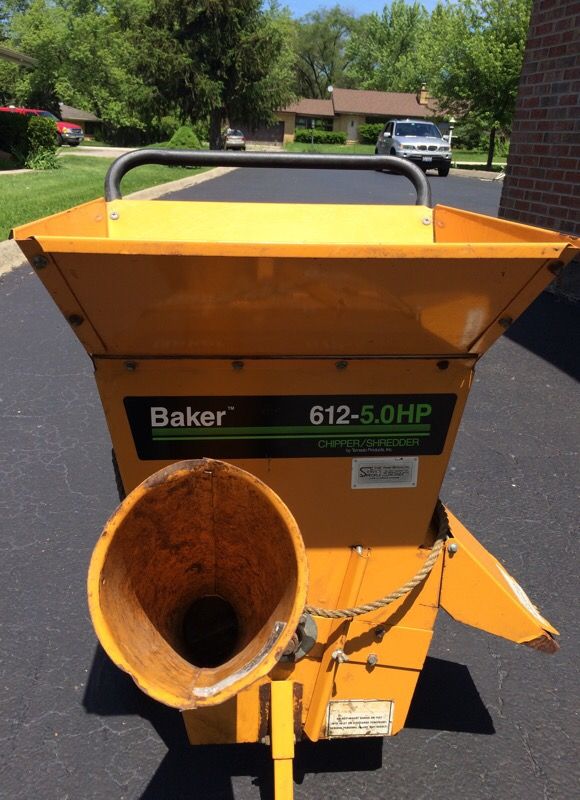 Baker chipper/shredder
