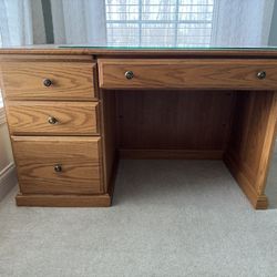 Solid Oak Desk