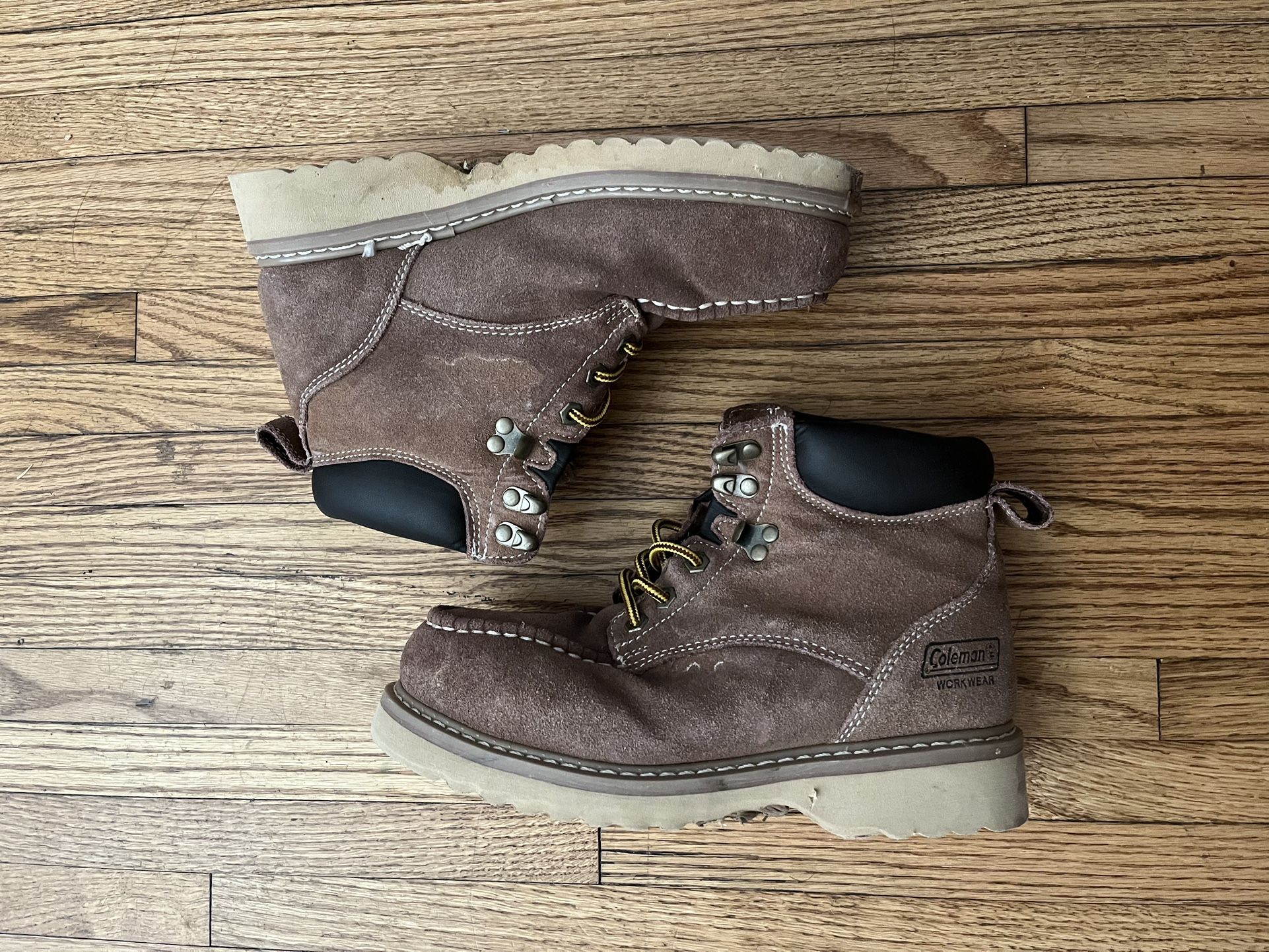 Coleman Steel Toe Work Boots Construction Boots