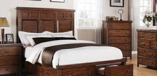 Mango Wood Queen Bed