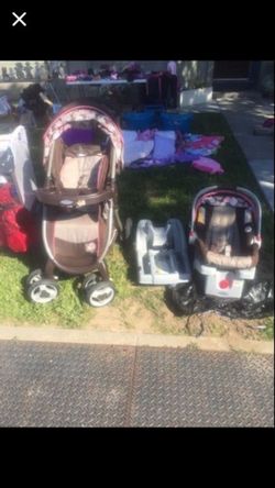 Graco car seat & stroller travel system