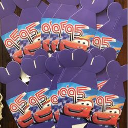 Disney Cars lightning McQueen birthday party favor boxes