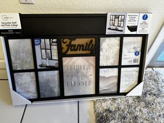 Shelf & Photo Collage 2 Piece Set