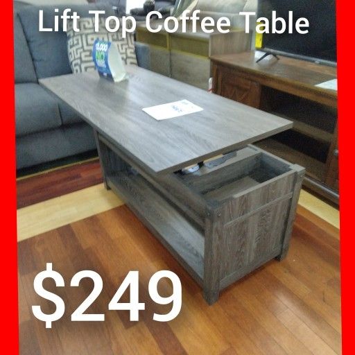 🤓 Lift Top Coffee Table 