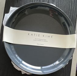 Katie Kime Melamine Plates set of 4