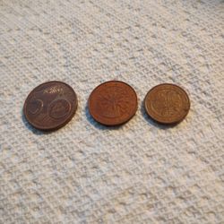 3 Coins Euros 