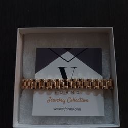 18k Gold Chain Bracelet 