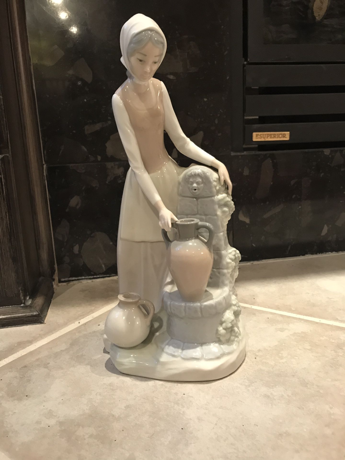 Lladro “Girl in the Fountain”