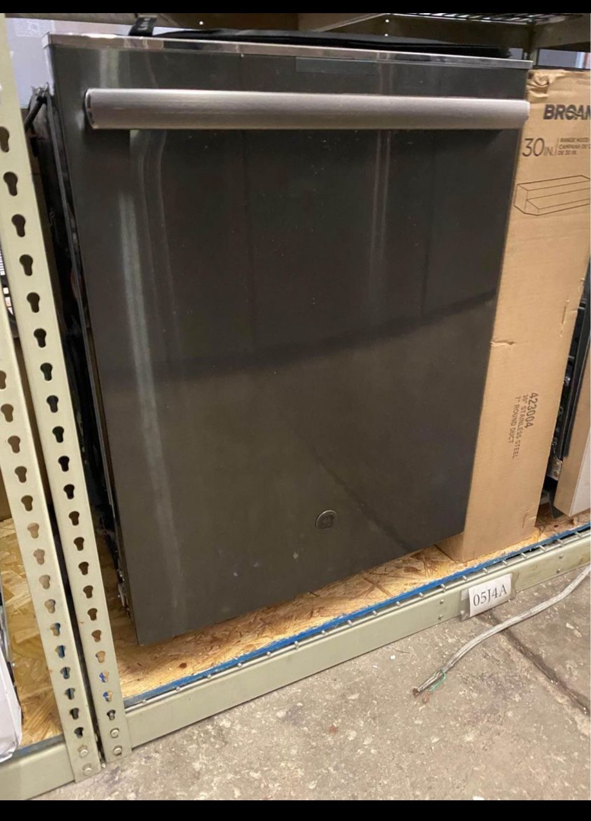 GE Black Stainless Steel Dishwasher