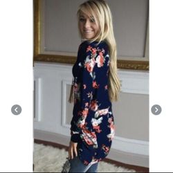 Woman’s Floral Light Jacket