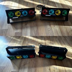 Chauvet Color Bank Sound-Activated Party Lights – Set of Two