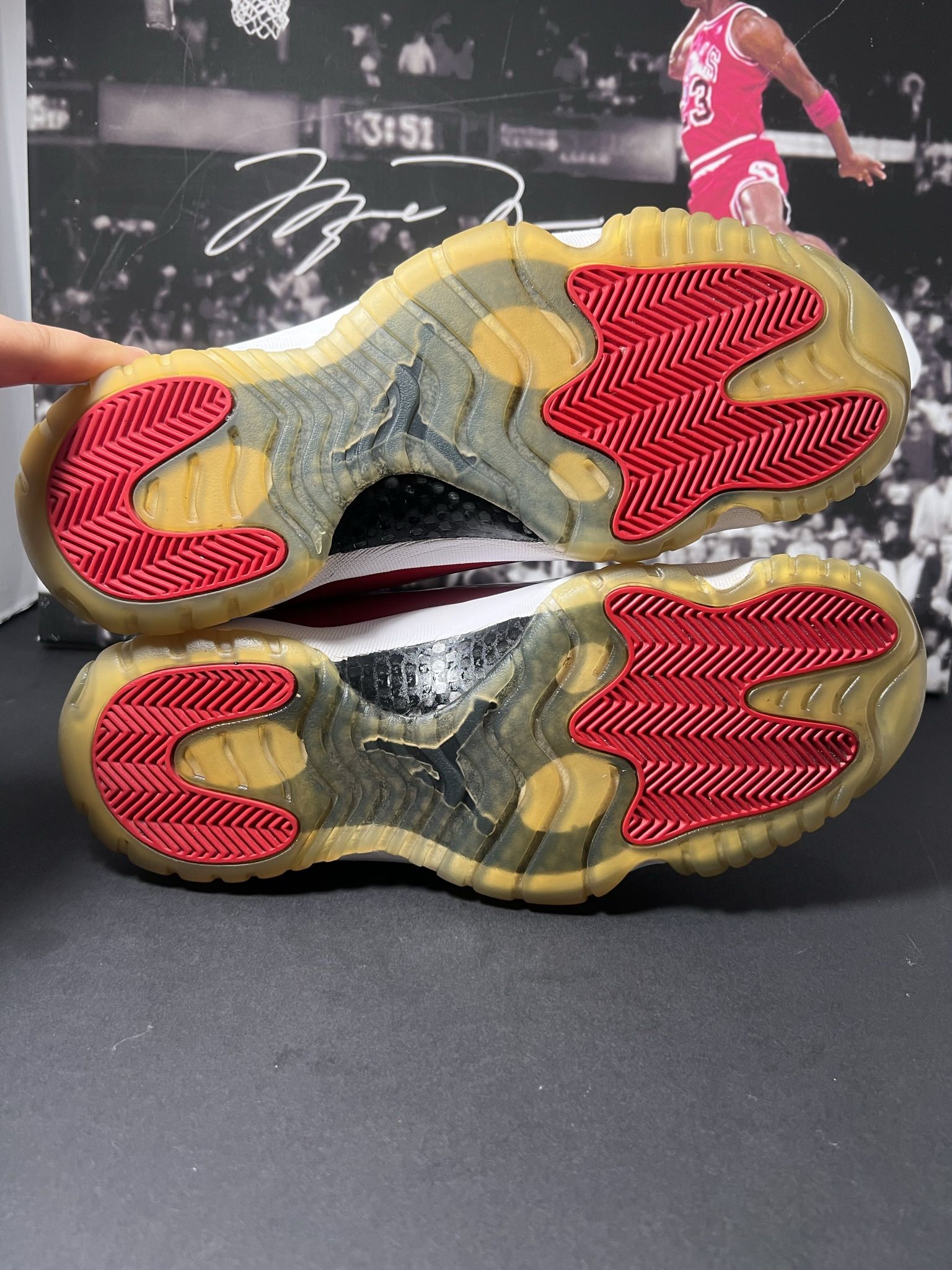 Nike Air Jordan 11 Win Like 96 Sz 378037 623 OG XI Red MJ VNTG