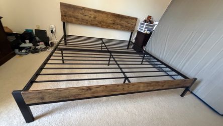 King size bedframe