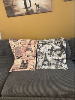 2 bundle Paris Shower Curtains
