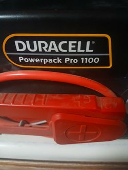 Duracell PowerPack Pro 1100 Portable Charger *Needs Battery *