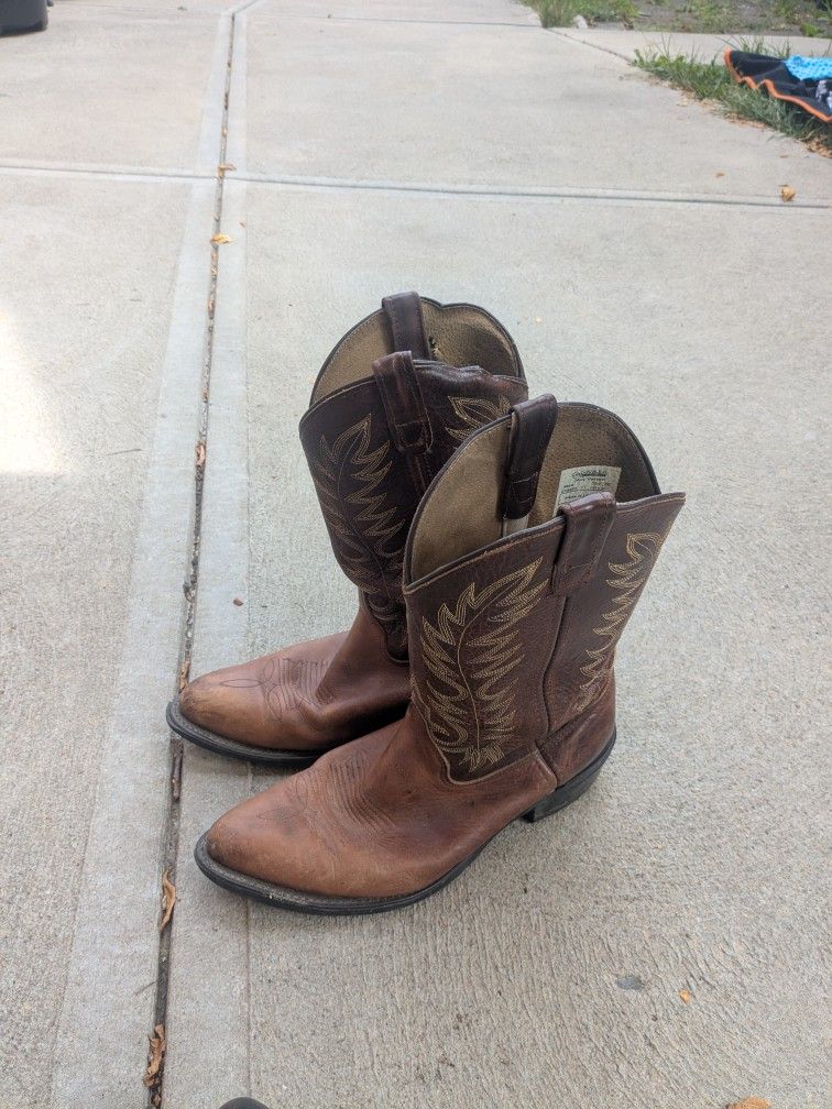Double H Work Western Boot Size 10.5