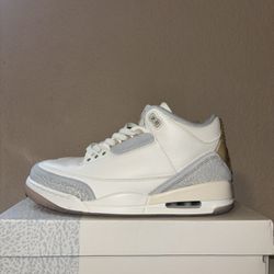 Jordan 3 Retro Craft Ivory US Size 10 M