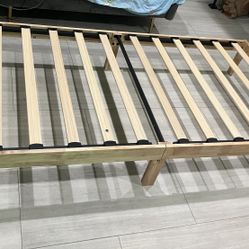 Twin Wooden Bed Frame 