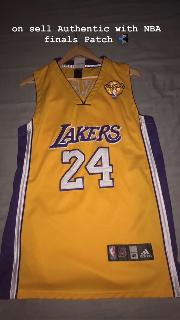 Kobe Bryant Authentic NBA finals Jersey Patch for Sale in Miami, FL