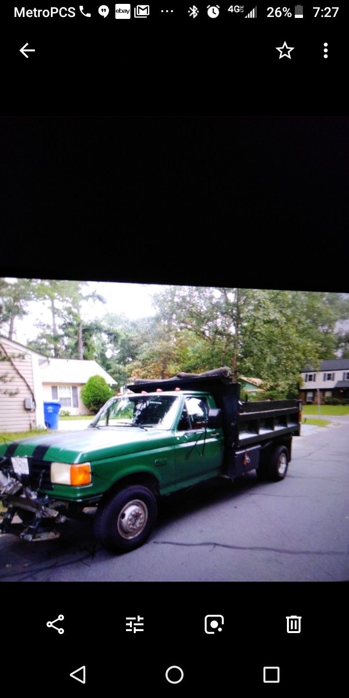 1988 f450 7,3 need motor dump truck must be towed away