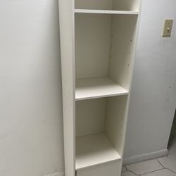 White Bookshelf 