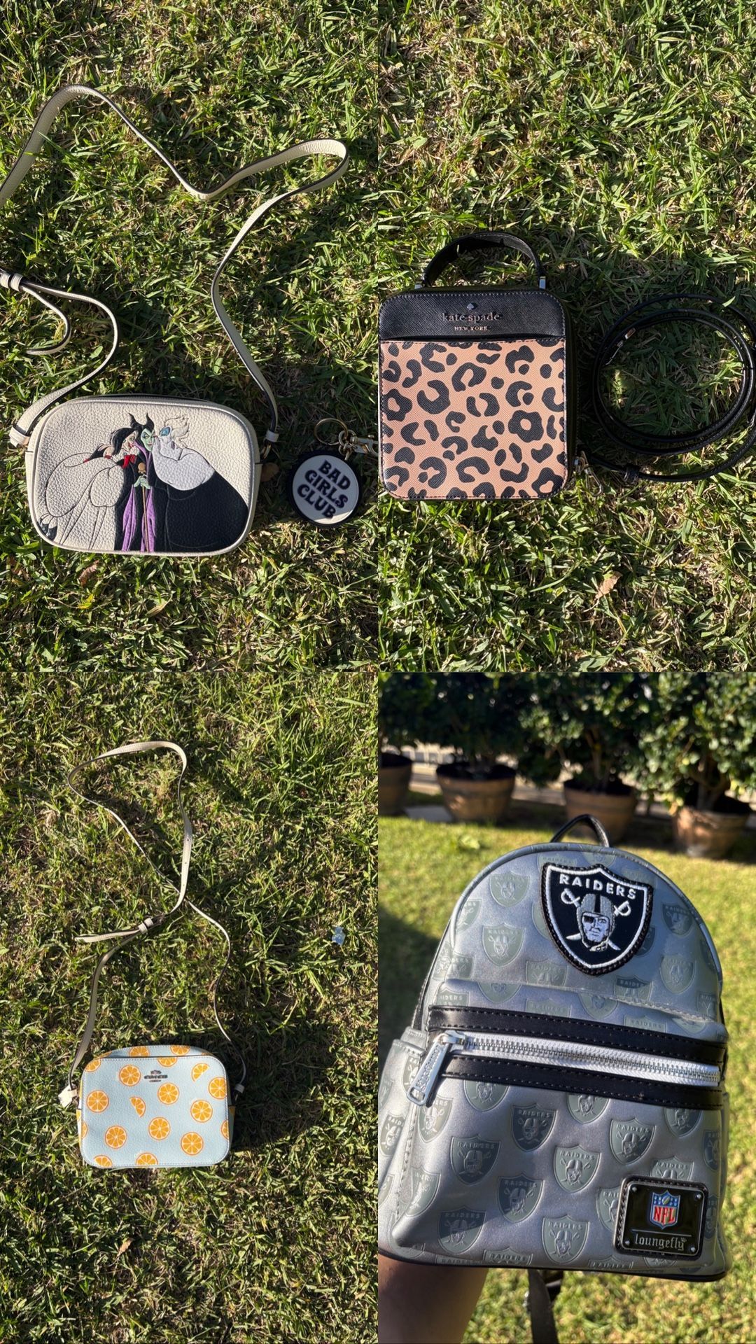 Coach/ Kate Spade Purses Loungefly Backpacks