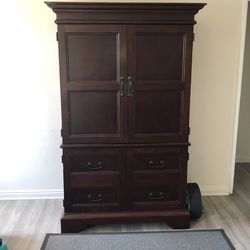 Entertainment Center Wood