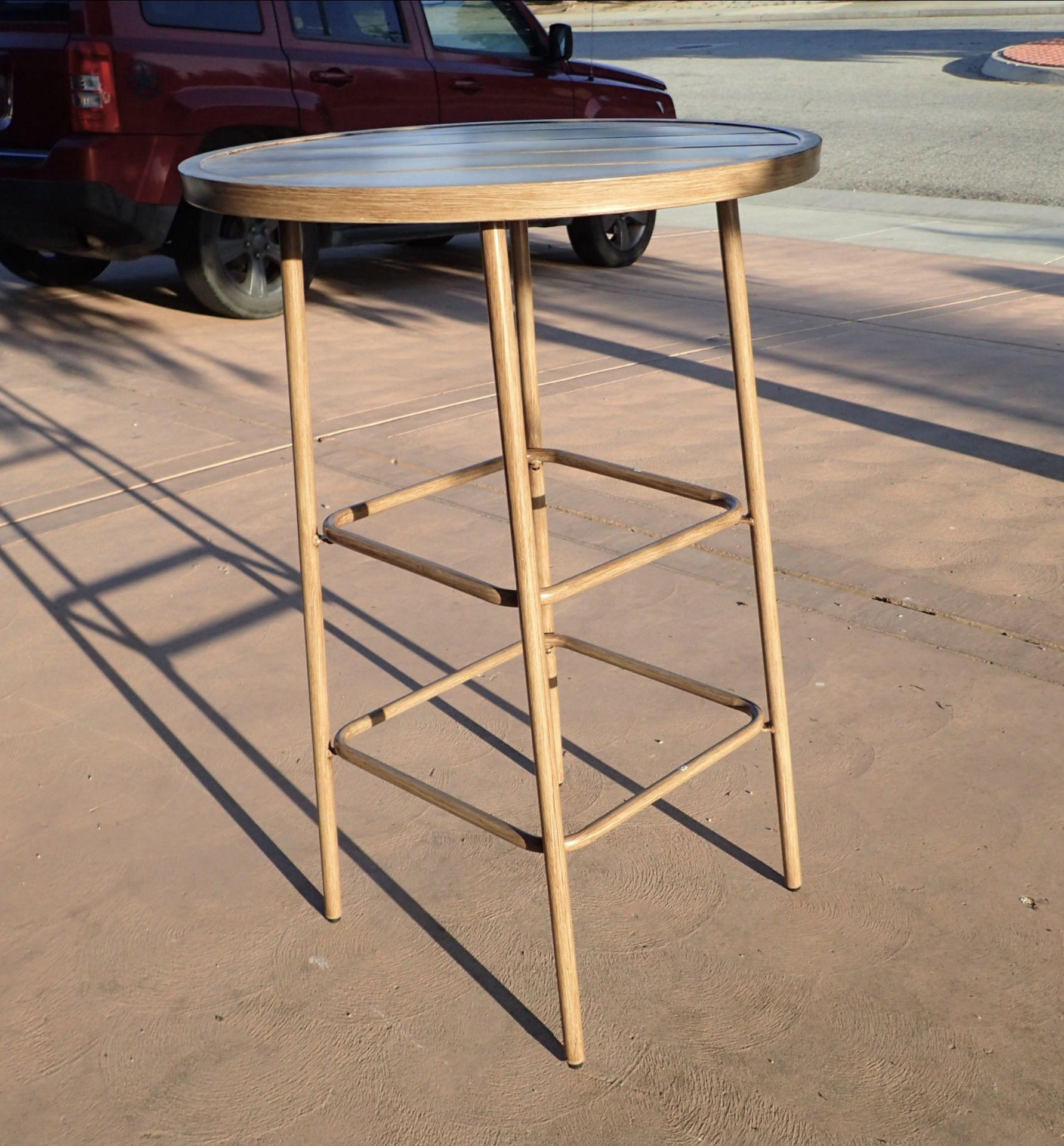 Metal Pub High Table Outdoor Patio Furniture