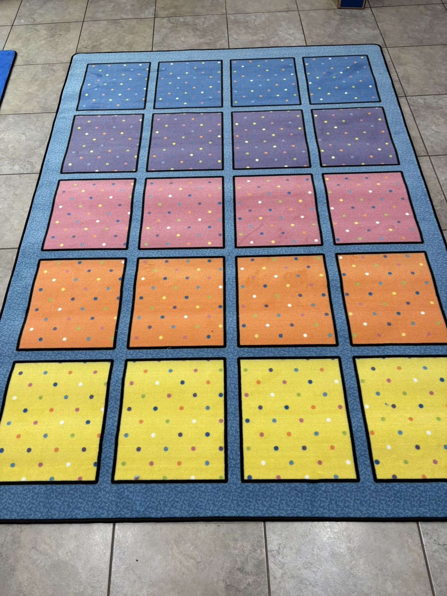 6x8.4ft School Area Rug 