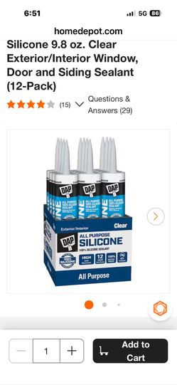 Dap All Purpose Silicone