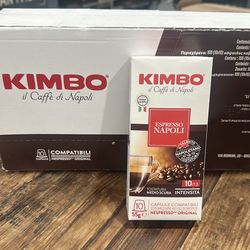 Kimbo Espresso Napoli for Nespresso 100 pods