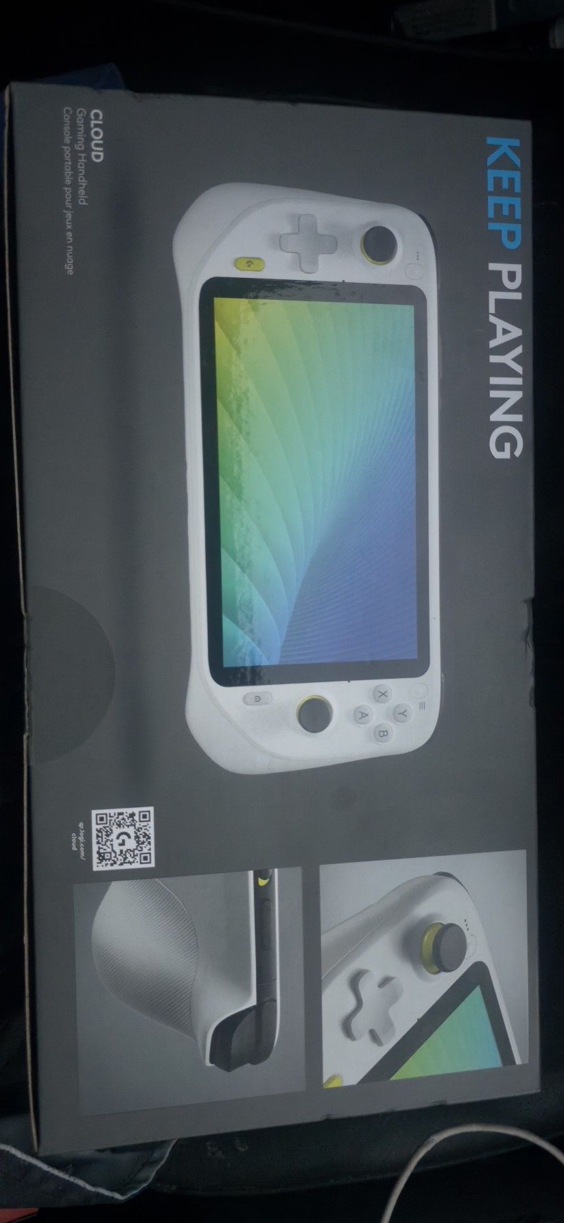 Logitech G Cloud With 512 Ultra SD Card Installed