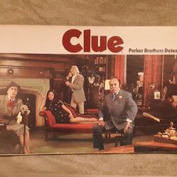 "Clue" Parker Brothers Board Game 1972