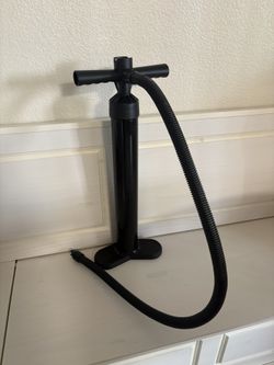 Black Paddle Board Stand Up Hand Pump