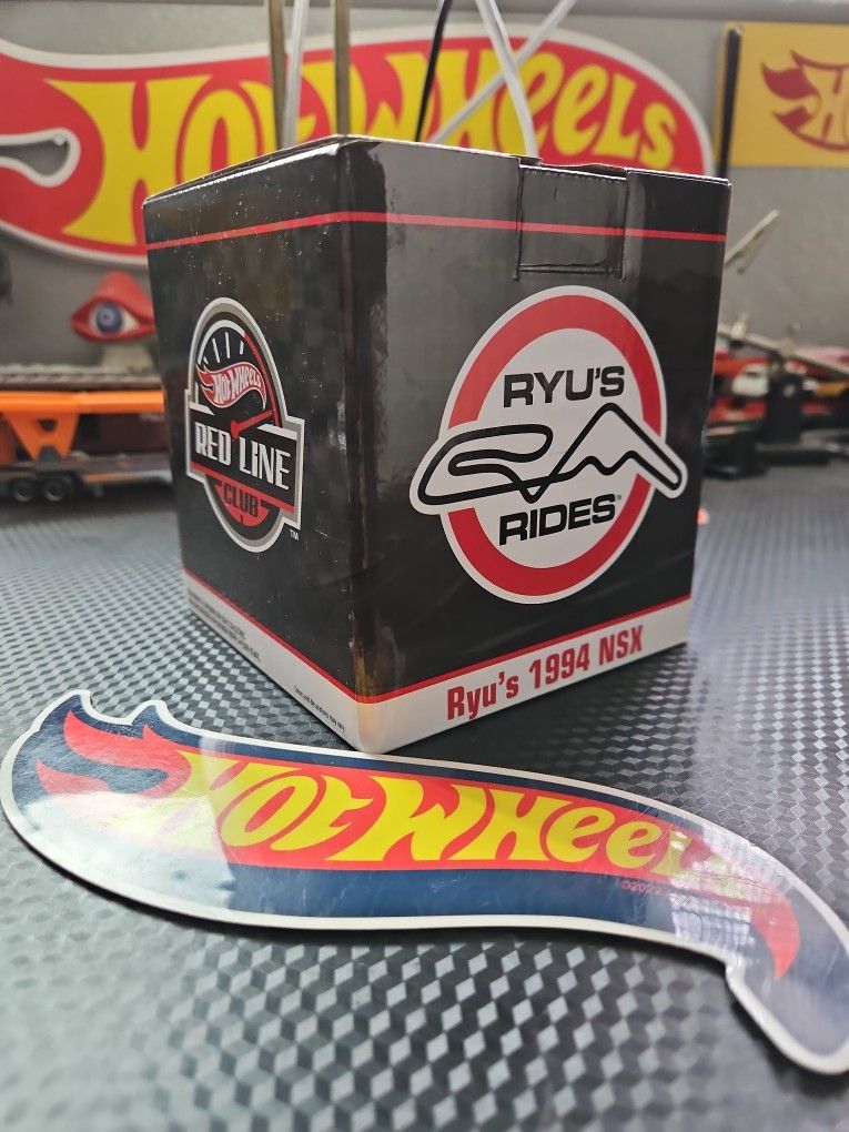 Hot Wheels Premium Rlc Red Line club Ryu's Rides 1994 NSX