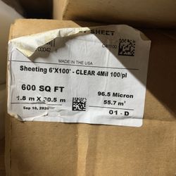 Sheeting - Clear