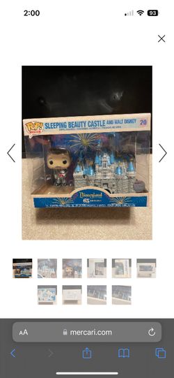 Walt Disney Sleeping Beauty Castle Funko Pop