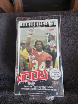 1999 NFL CARD BOX UPPER DECK VICTORY