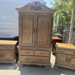 Armoire And Night Stands