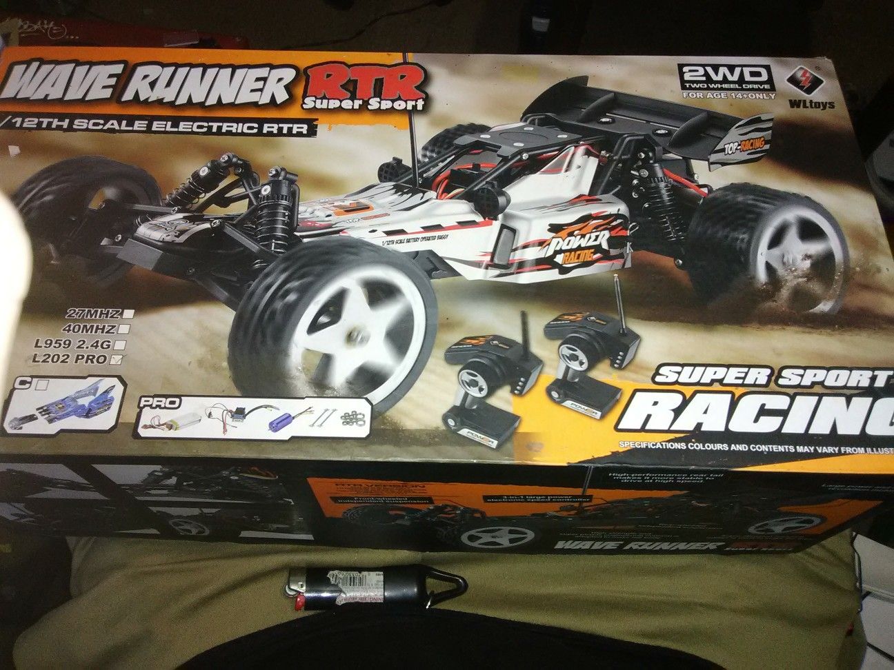 Wave runner RTR super sport remote control car