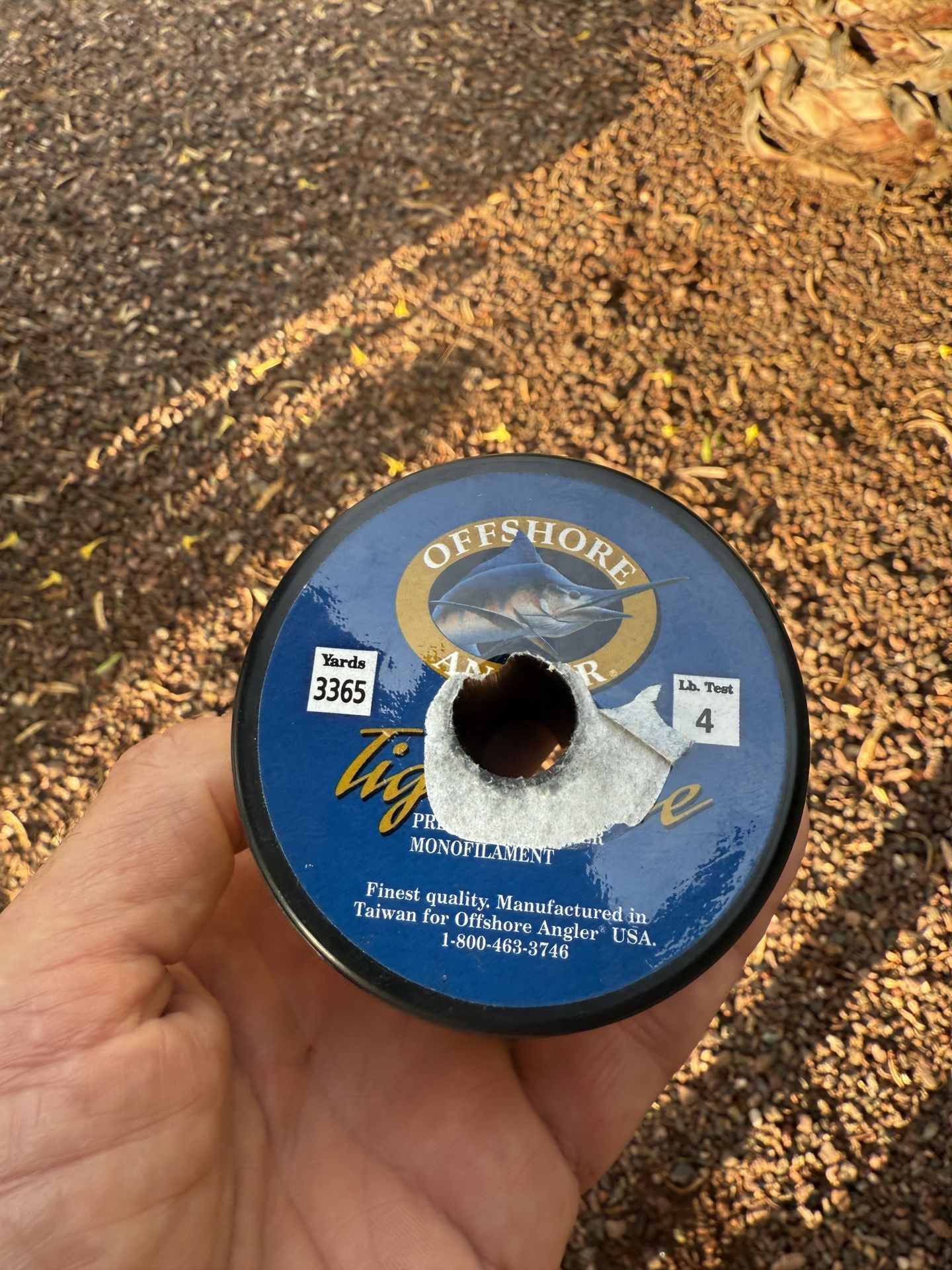 Huge Spool Of Fishing Line