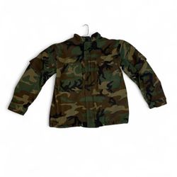 Vintage U.S. Army Woodland Camo M65 Field Jacket
