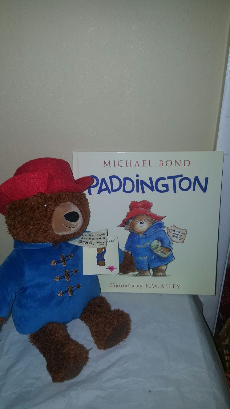 Paddington Bear With Book