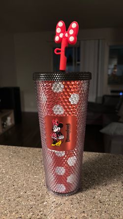Disney Minnie Mouse Starbucks cup