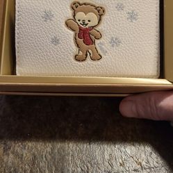 New In BOX coach Mini Skinny ID Pouch